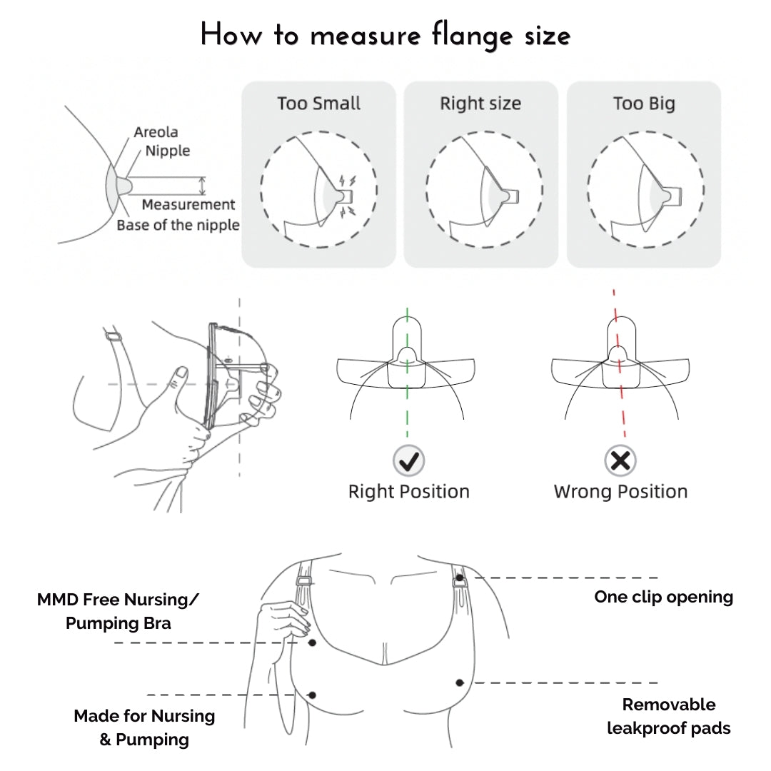 Next-Gen Handsfree Electric Breast Pump