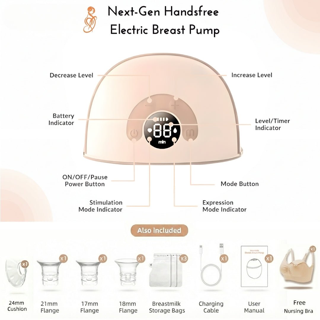 Next-Gen Handsfree Electric Breast Pump